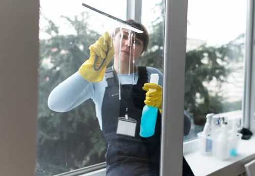 Nettoyage de vitres intérieures et extérieures à Houécourt